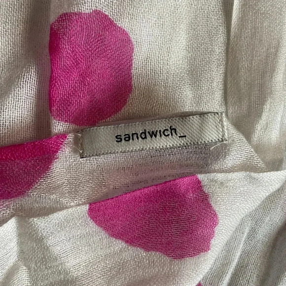 Sandwich |  Polk a Dot Scarf - Picture 3 of 6